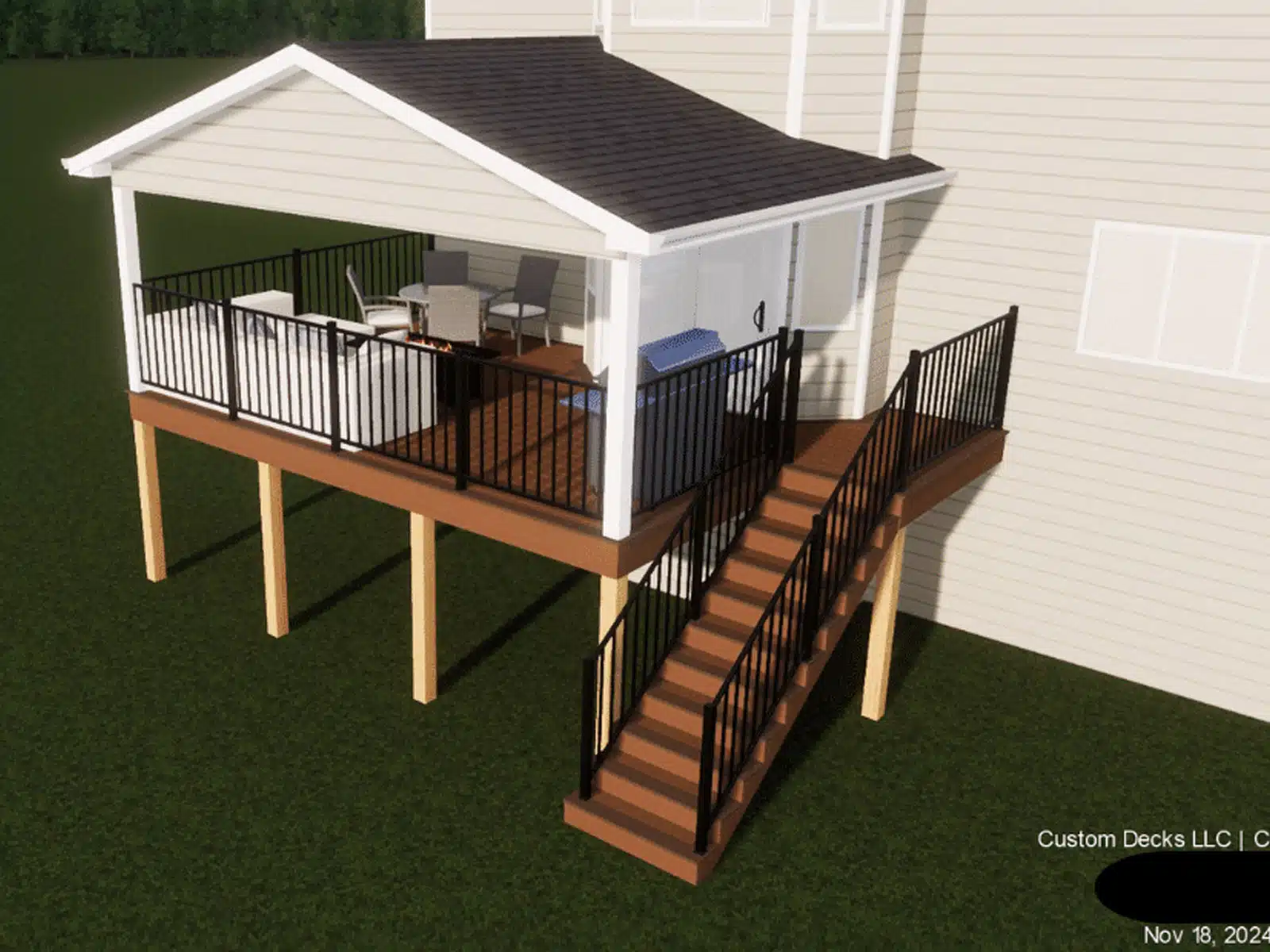 Detailed by Design | Custom Decks IA – Custom Outdoor Living in Central ...