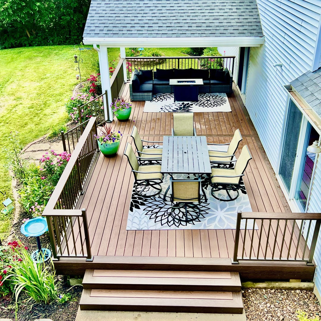 Low-Maintenance Composite Decking | Custom Decks IA – Central Iowa Deck ...